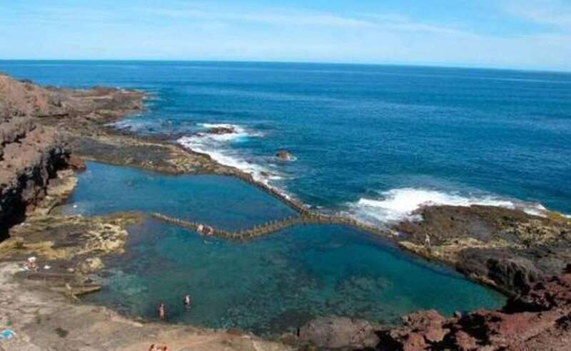 Imagen de archivo de las piscinas naturales de Roque Prieto (Foto Canarias7)